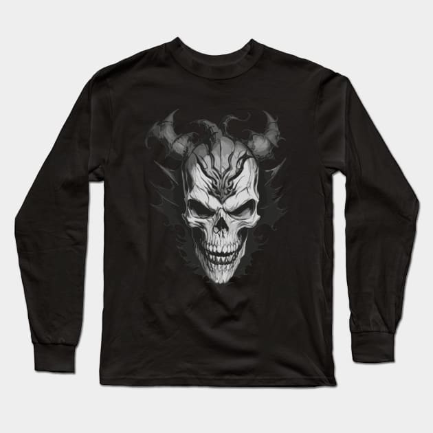 The fiend Long Sleeve T-Shirt by designfurry 